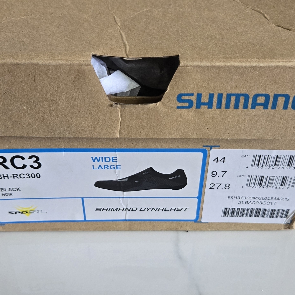 Shimano RC3 Men's Cycling Shoes - Classic Black